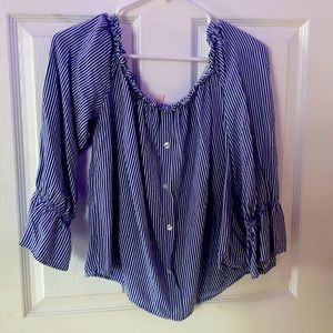 Off the shoulder shirt